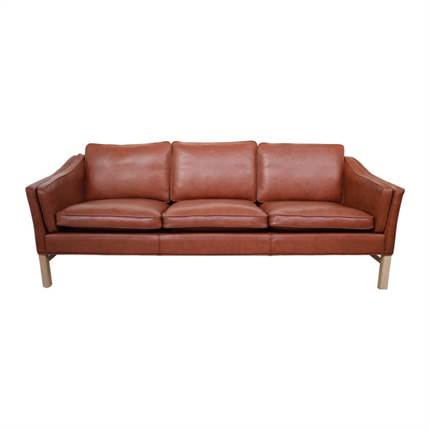 Grandt 3 pers. lædersofa - Model 75/3